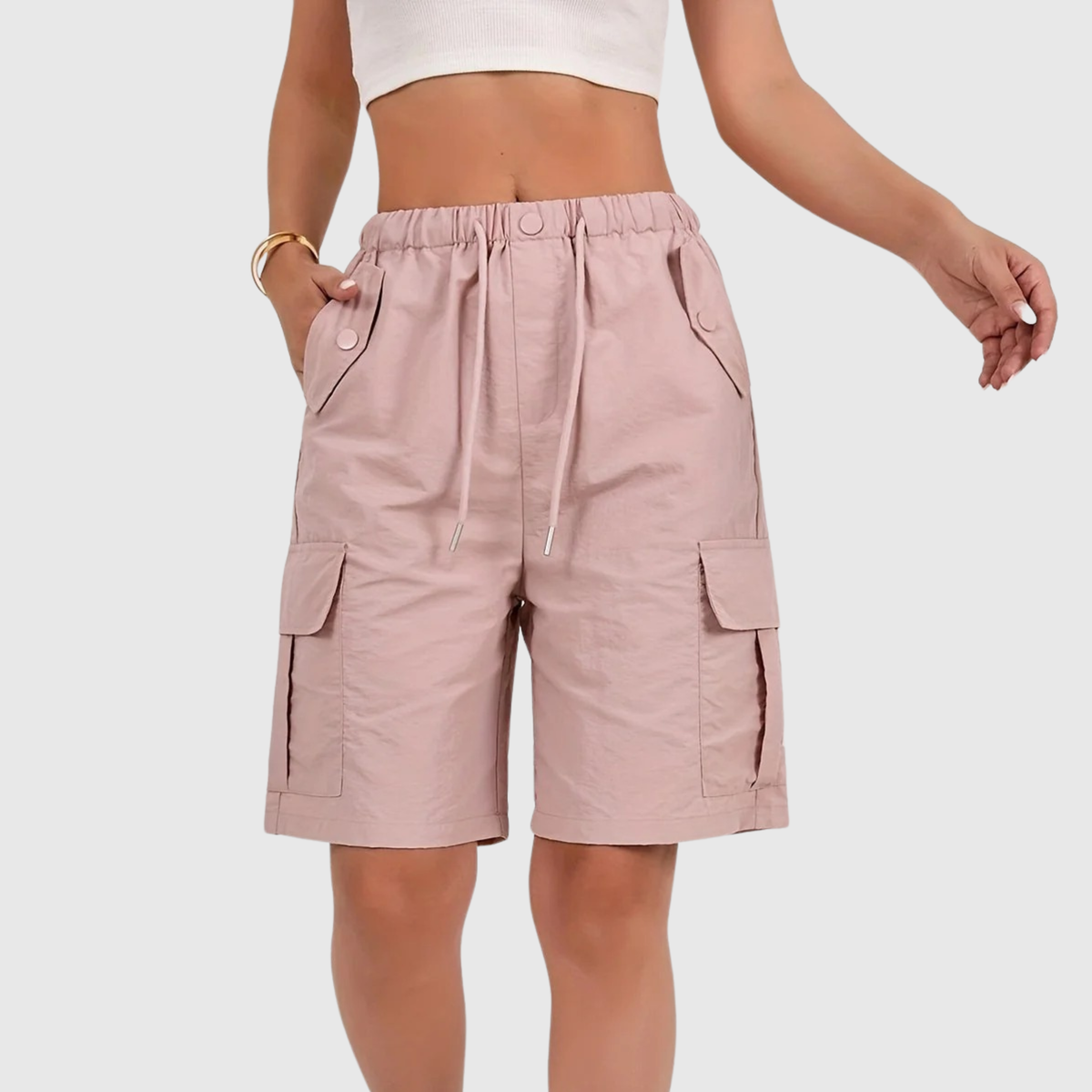 DELAMONT | Short Cargo Légers à Séchage Rapide Daisy