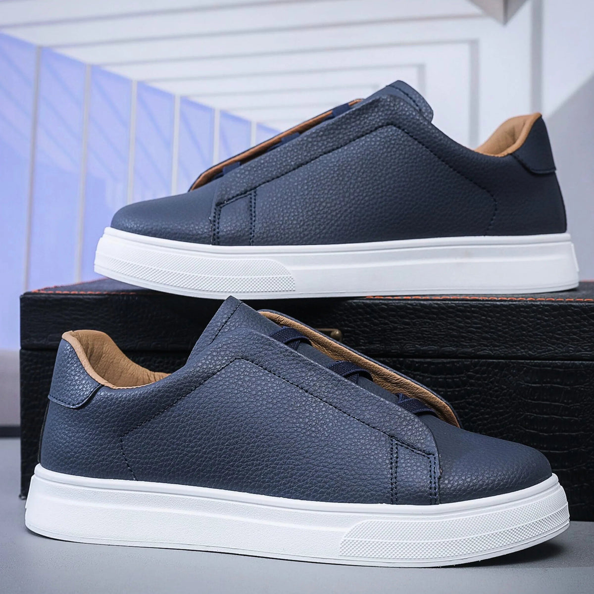 DELAMONT| BASKETS À ENFILER POUR HOMME