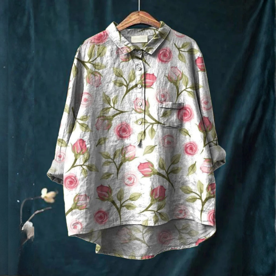 DELAMONT | Chemise Élégante à Motif Charlène