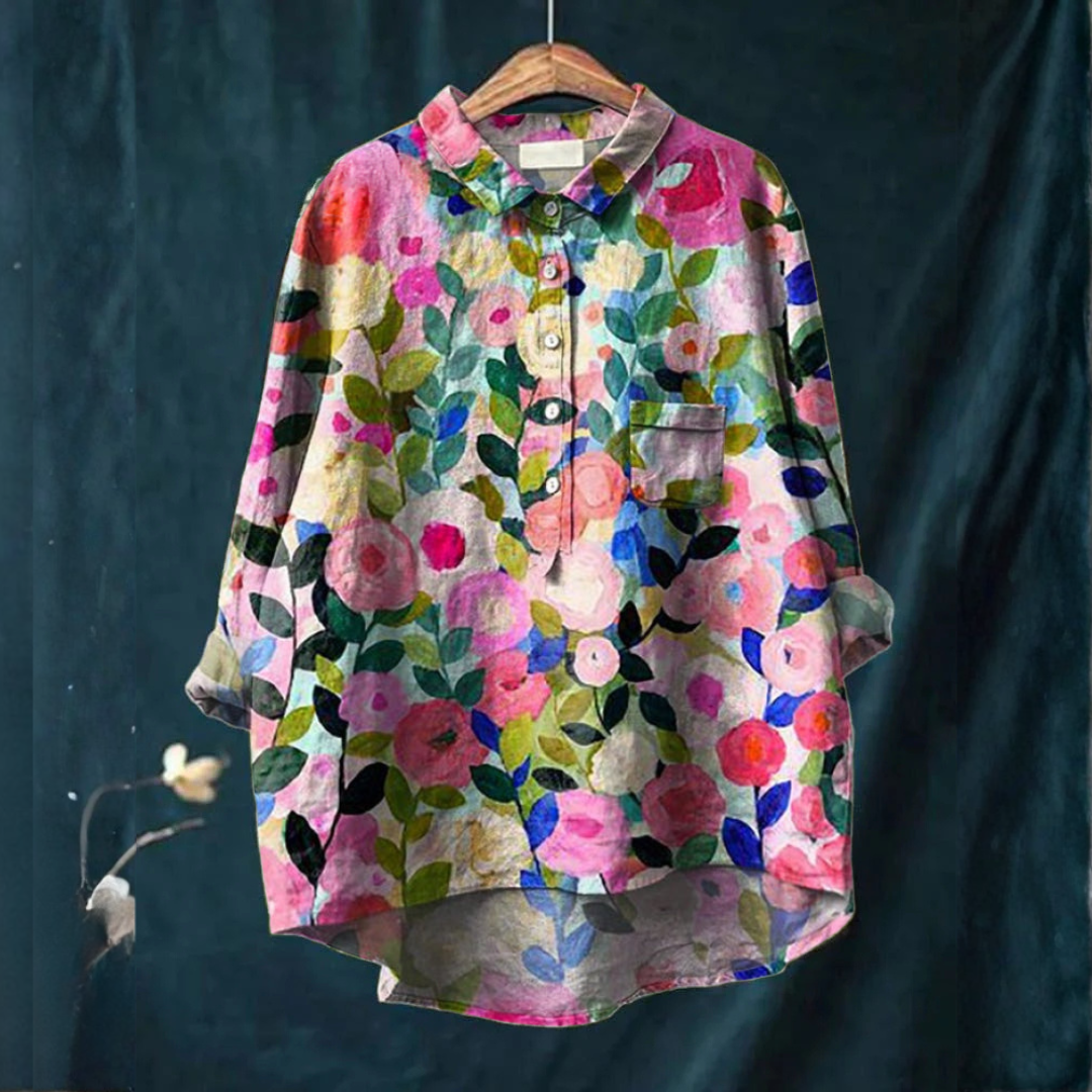 DELAMONT | Chemise Élégante à Motif Constance