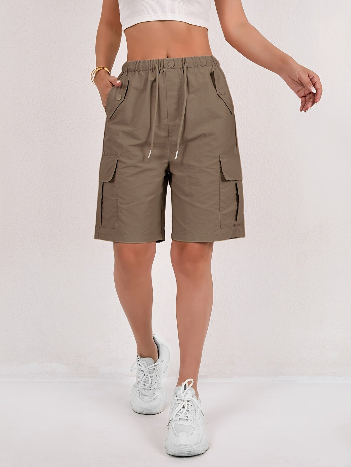 DELAMONT | Short Cargo Légers à Séchage Rapide Daisy