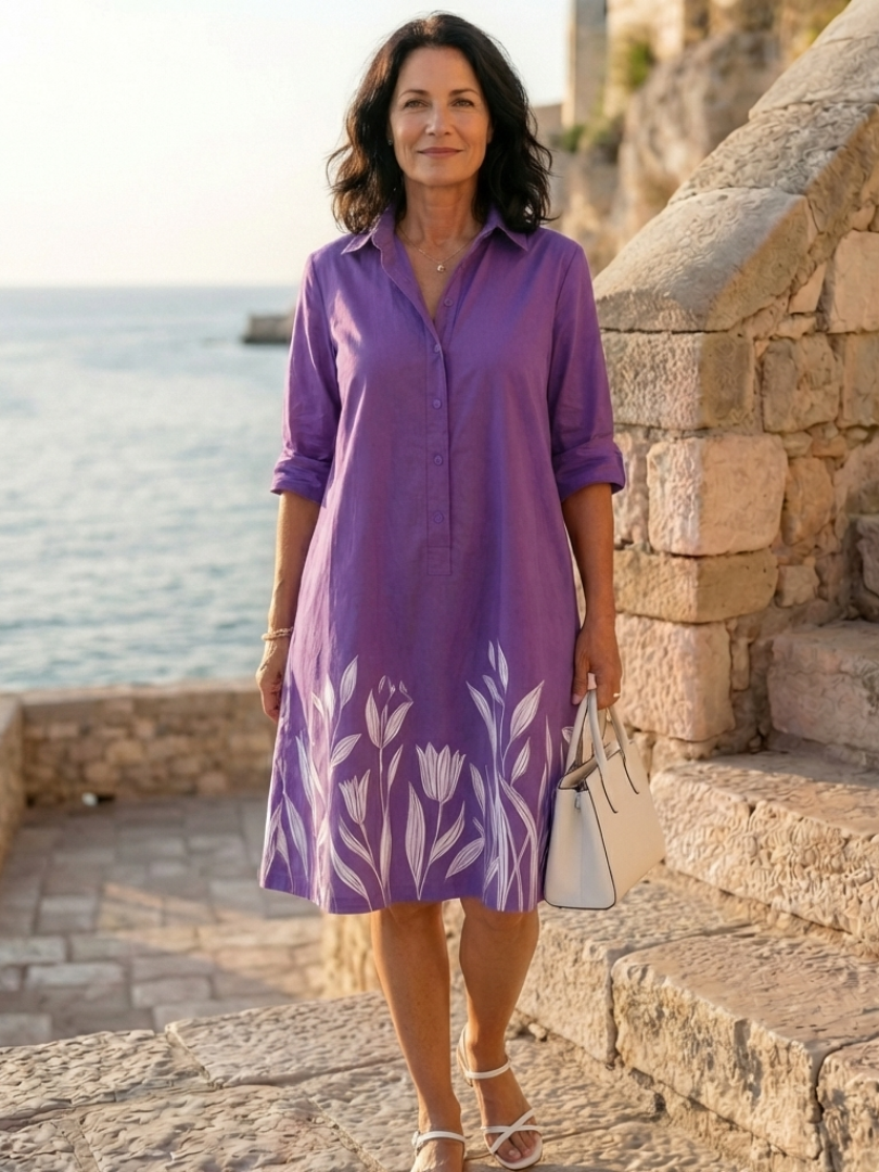 DELAMONT| Robe de promenade Galatea