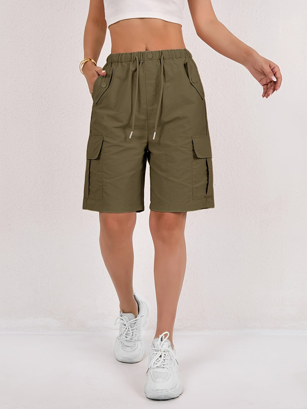 DELAMONT | Short Cargo Légers à Séchage Rapide Daisy