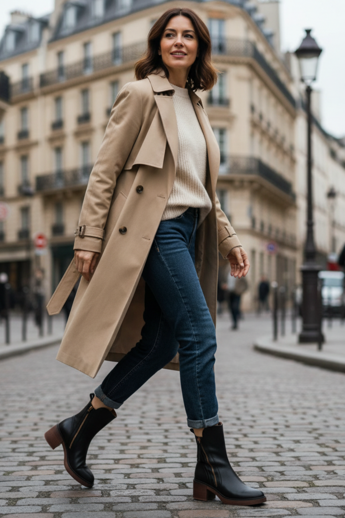 DELAMONT | Bottines Zippées Talon Confort Isabelle