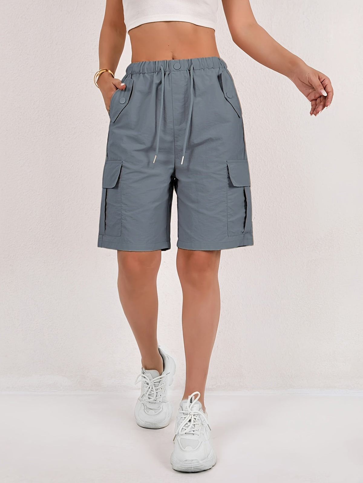 DELAMONT | Short Cargo Légers à Séchage Rapide Daisy