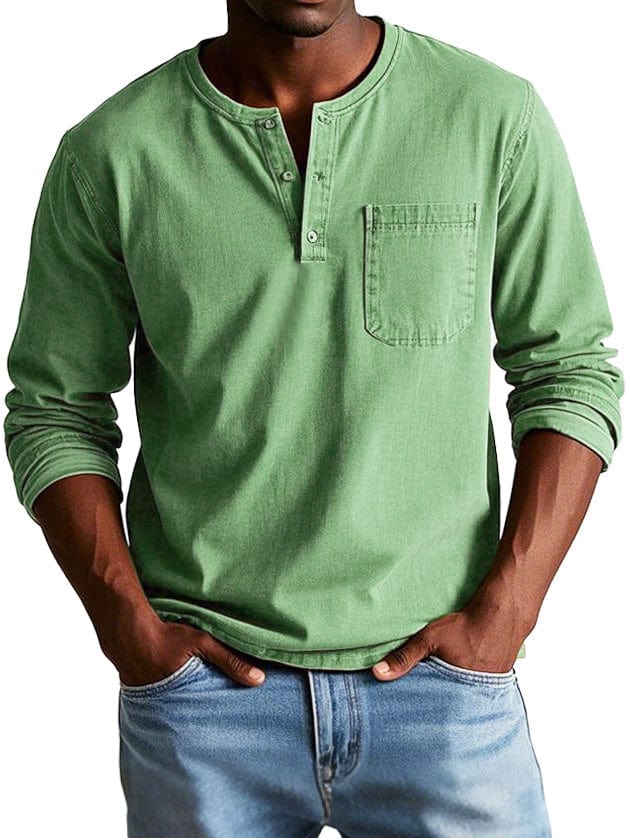 DELAMONT| Chemise homme vintage (1+1 GRATUIT)