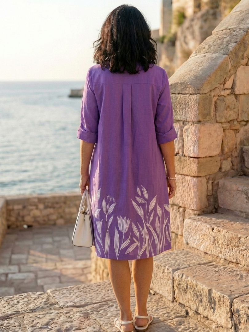 DELAMONT| Robe de promenade Galatea