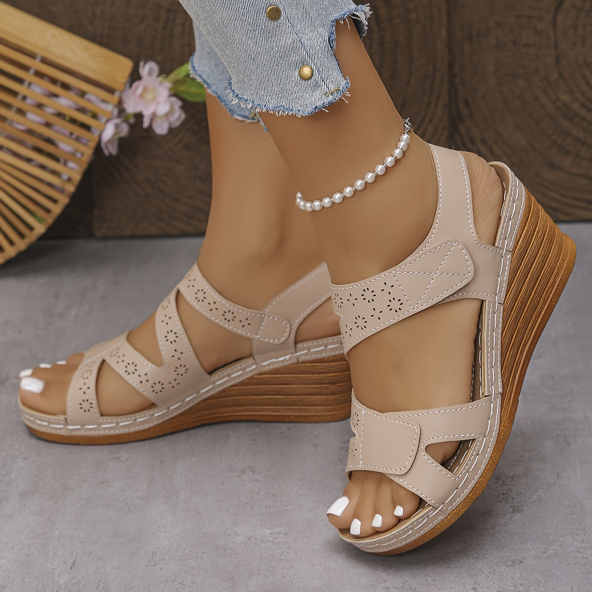 DELAMONT| Sandales Orthopédiques Confort Rosa