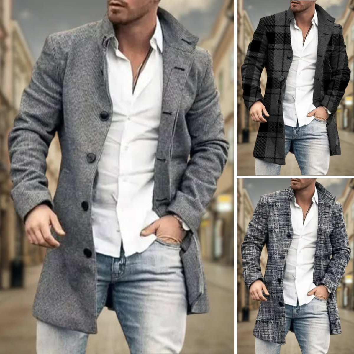 DELAMONT | MANTEAU ÉLÉGANT POUR HOMME