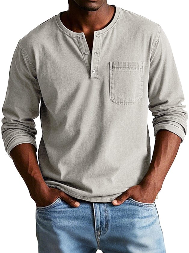 DELAMONT| Chemise homme vintage (1+1 GRATUIT)