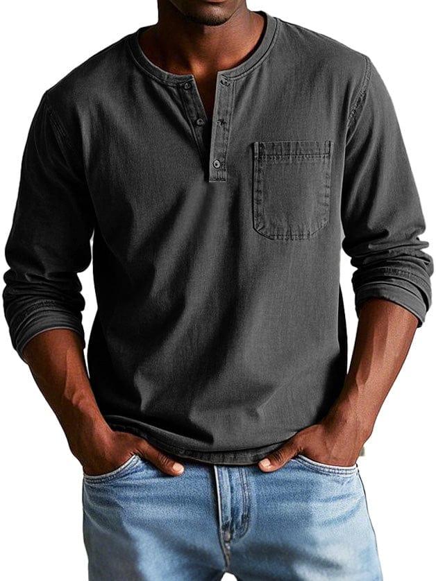 DELAMONT| Chemise homme vintage (1+1 GRATUIT)