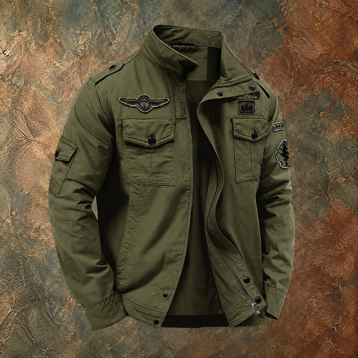 Delamont Paris | VESTE MILITAIRE STRUCTURÉE