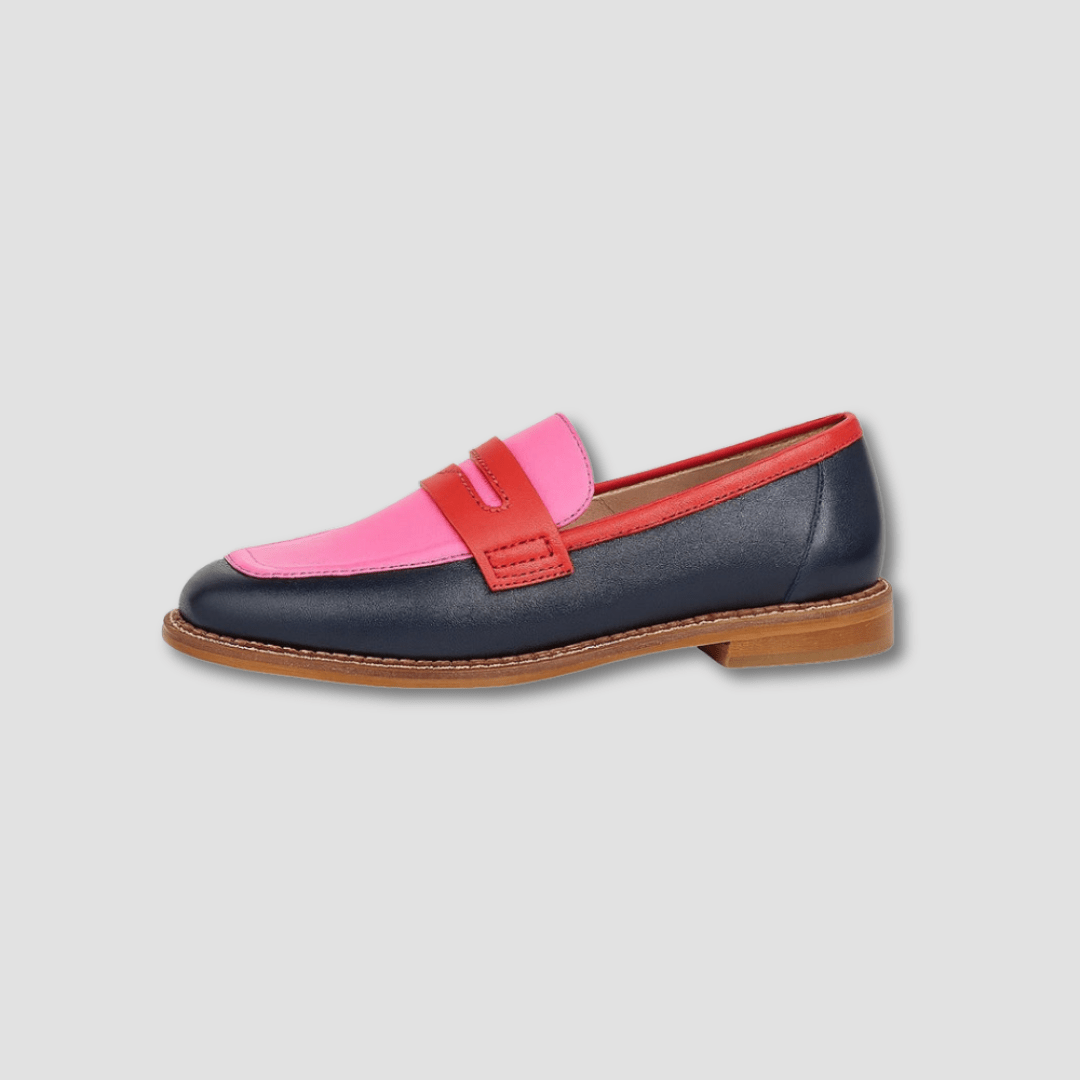 DELAMONT| Mocassins Colorés Vifs Martine