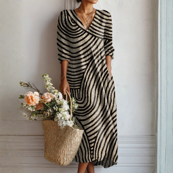 DELAMONT| Robe de Confort Quotidien Inès