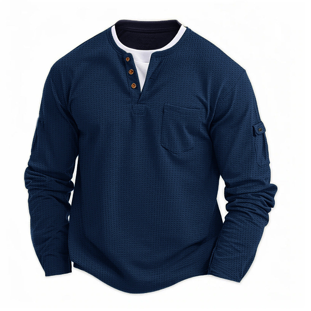 DELAMONT| CHEMISE MODERNE À MANCHES LONGUES