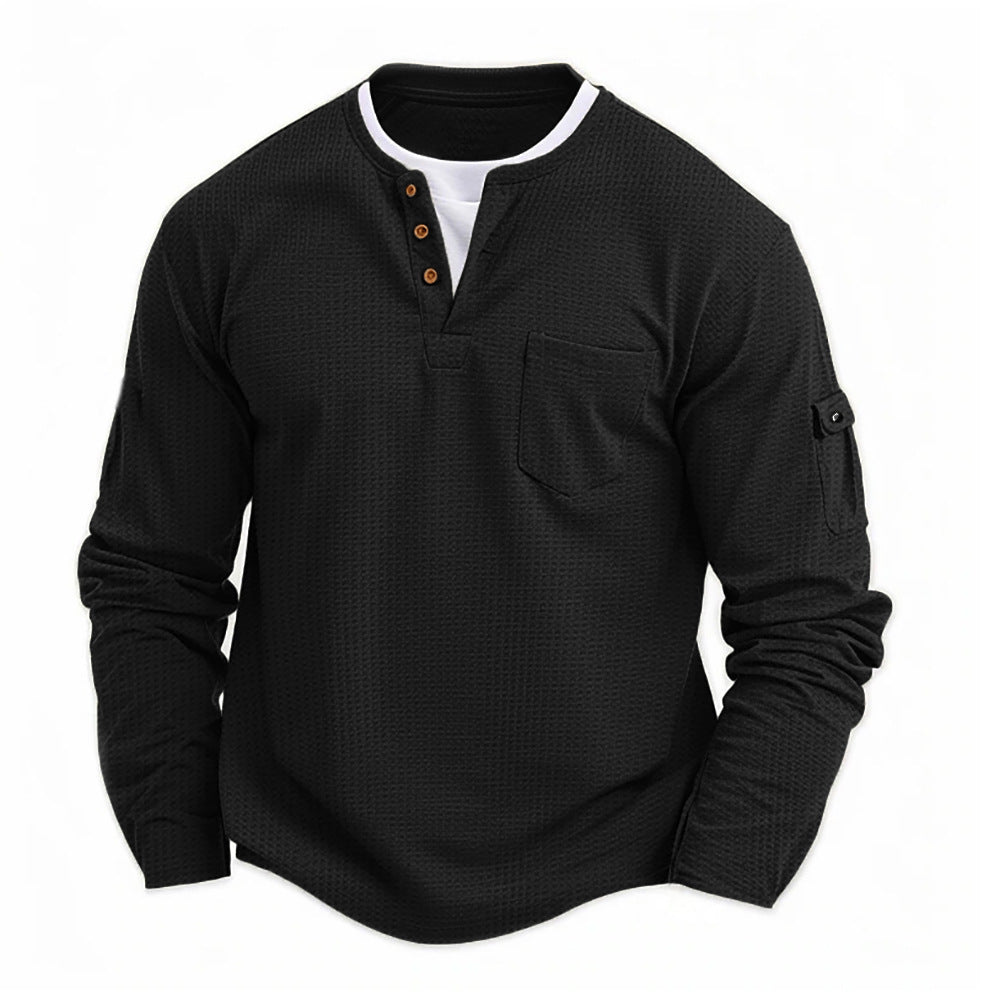 DELAMONT| CHEMISE MODERNE À MANCHES LONGUES