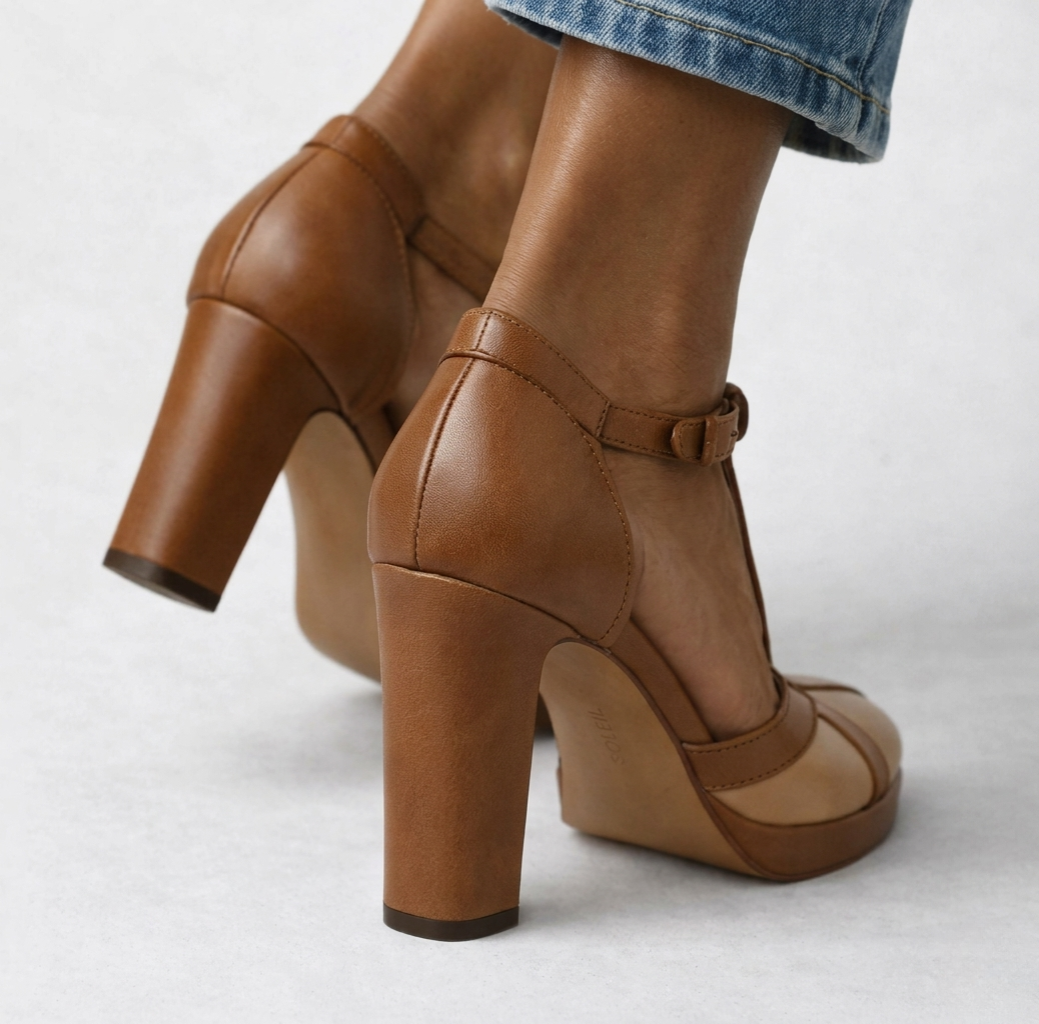 DELAMONT| Talons Confortables Emily