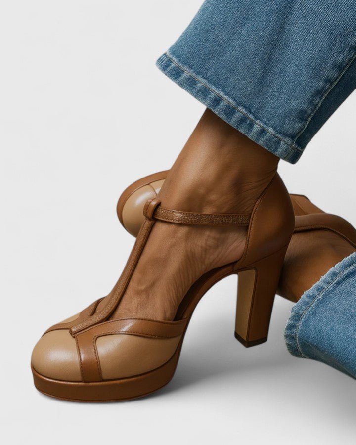DELAMONT| Talons Confortables Emily