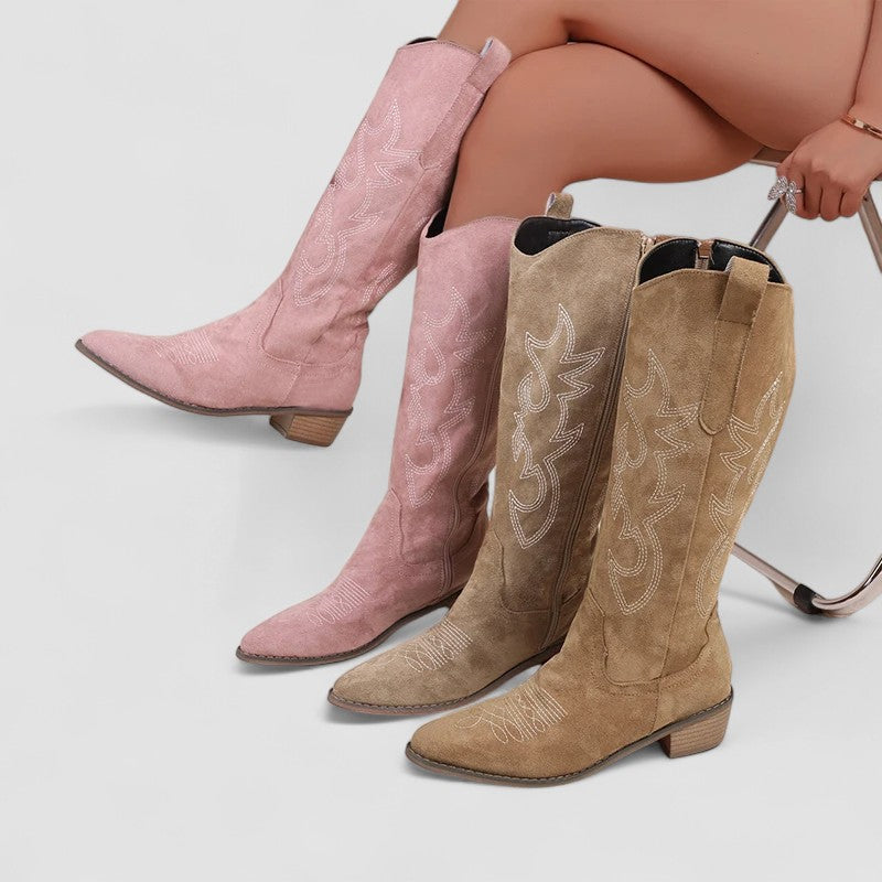 DELAMONT| Bottes Western Orthopédiques Clara