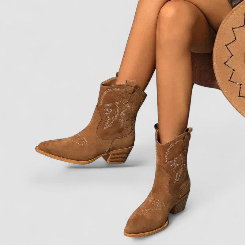 DELAMONT | Bottes Western Orthopédiques Lillian