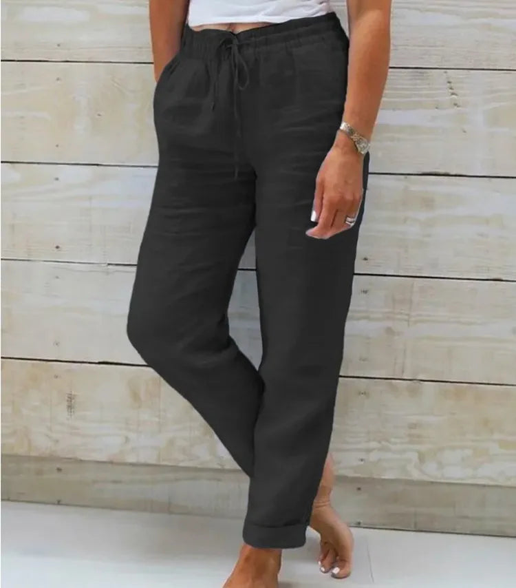 DELAMONT | Short en Lin Chic et Respirant Clara