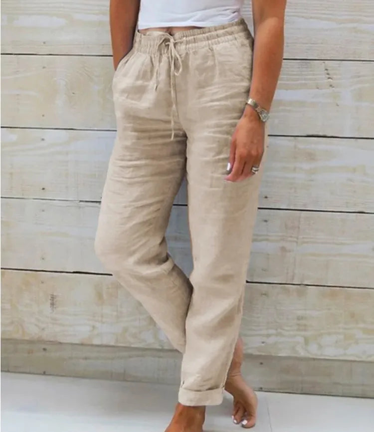 DELAMONT | Short en Lin Chic et Respirant Clara