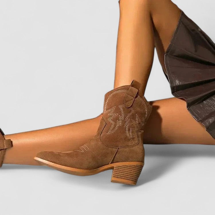 DELAMONT | Bottes Western Orthopédiques Lillian