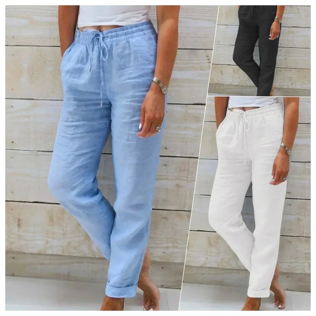 DELAMONT | Short en Lin Chic et Respirant Clara