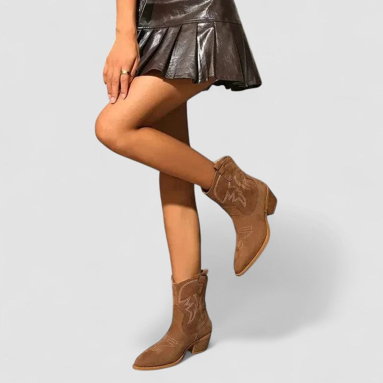 DELAMONT | Bottes Western Orthopédiques Lillian
