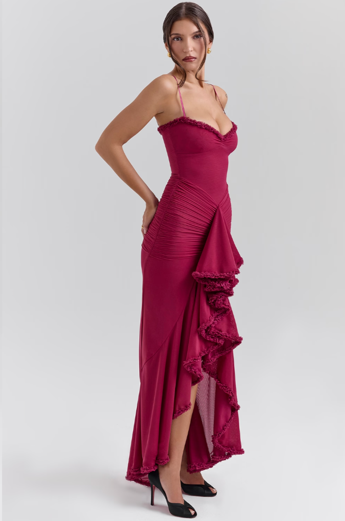 DELAMONT | Robe Élégante Romane