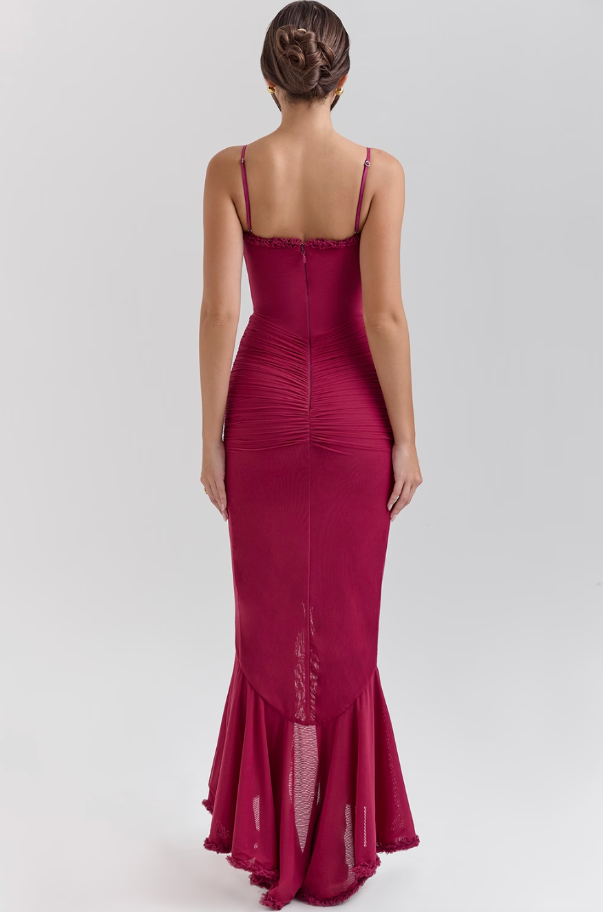 DELAMONT | Robe Élégante Romane