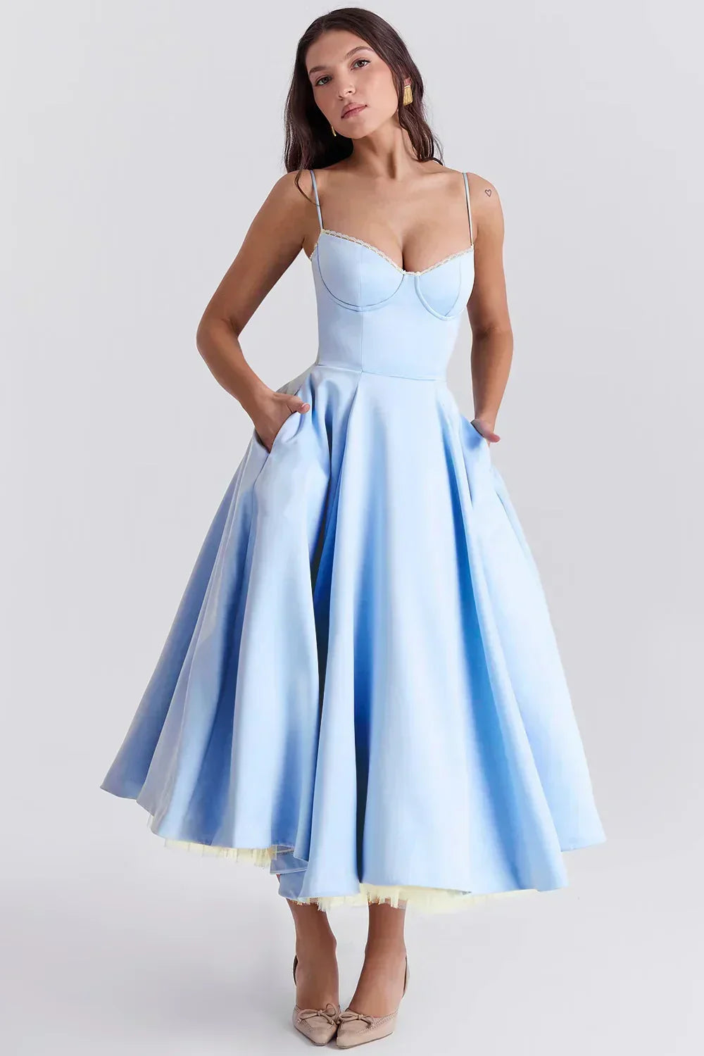 DELAMONT | Robe Élégante Chloé