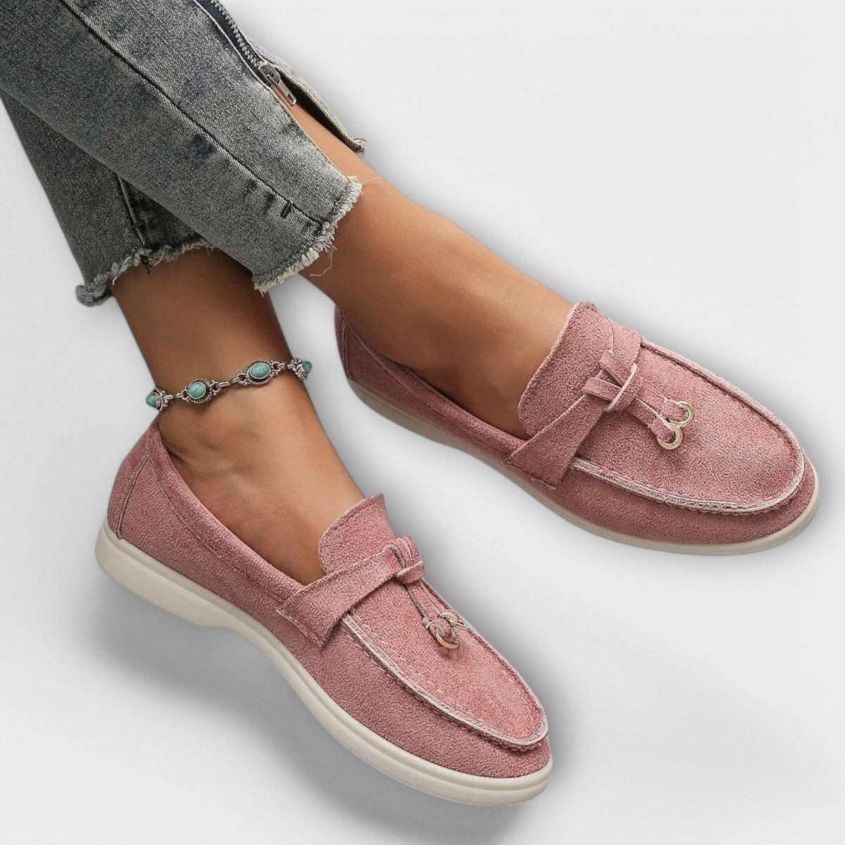 DELAMONT| Mocassins Classiques Raffinés Sandrine