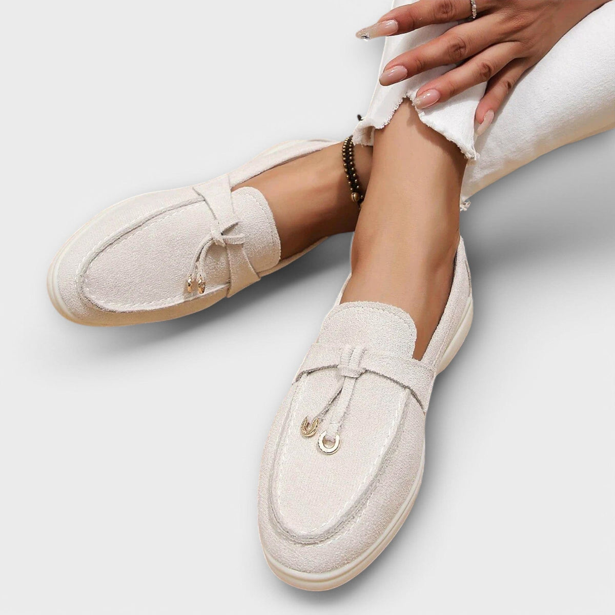 DELAMONT| Mocassins Classiques Raffinés Sandrine