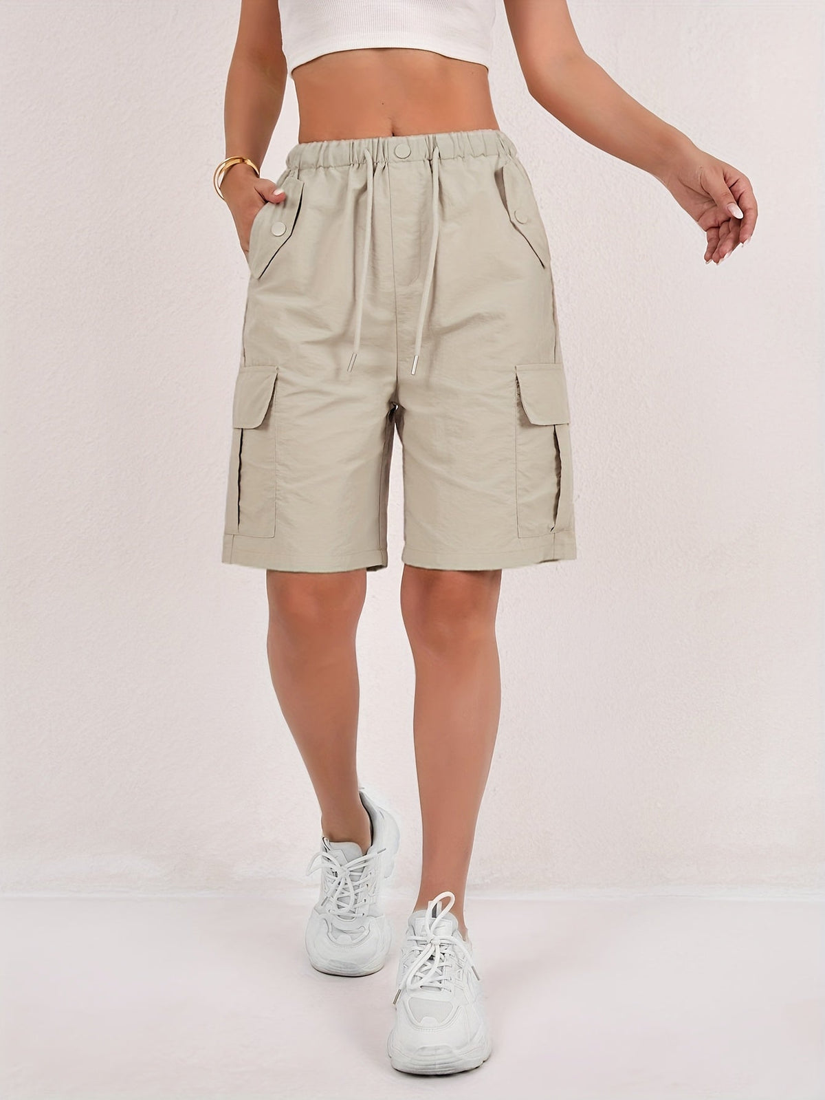 DELAMONT | Short Cargo Légers à Séchage Rapide Daisy
