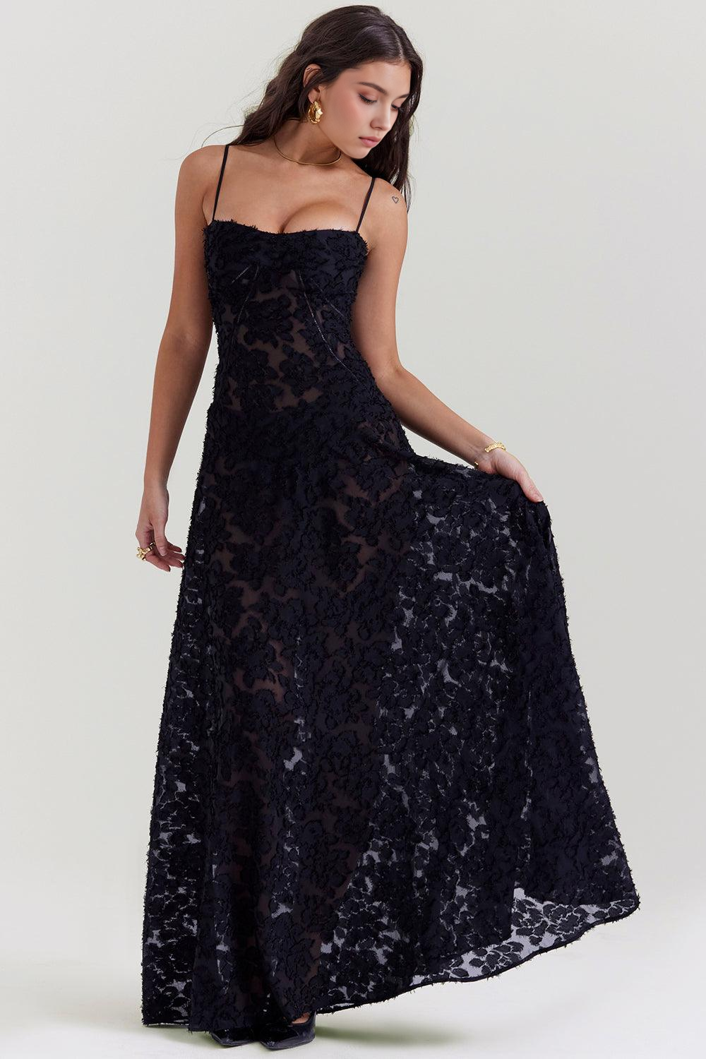 DELAMONT| Robe Élégante Sophie