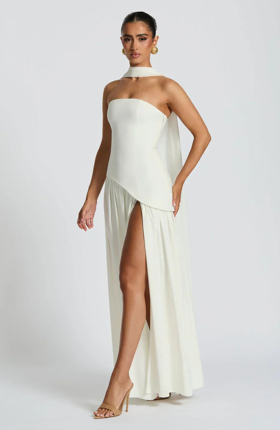 DELAMONT| Robe Élégante Claire
