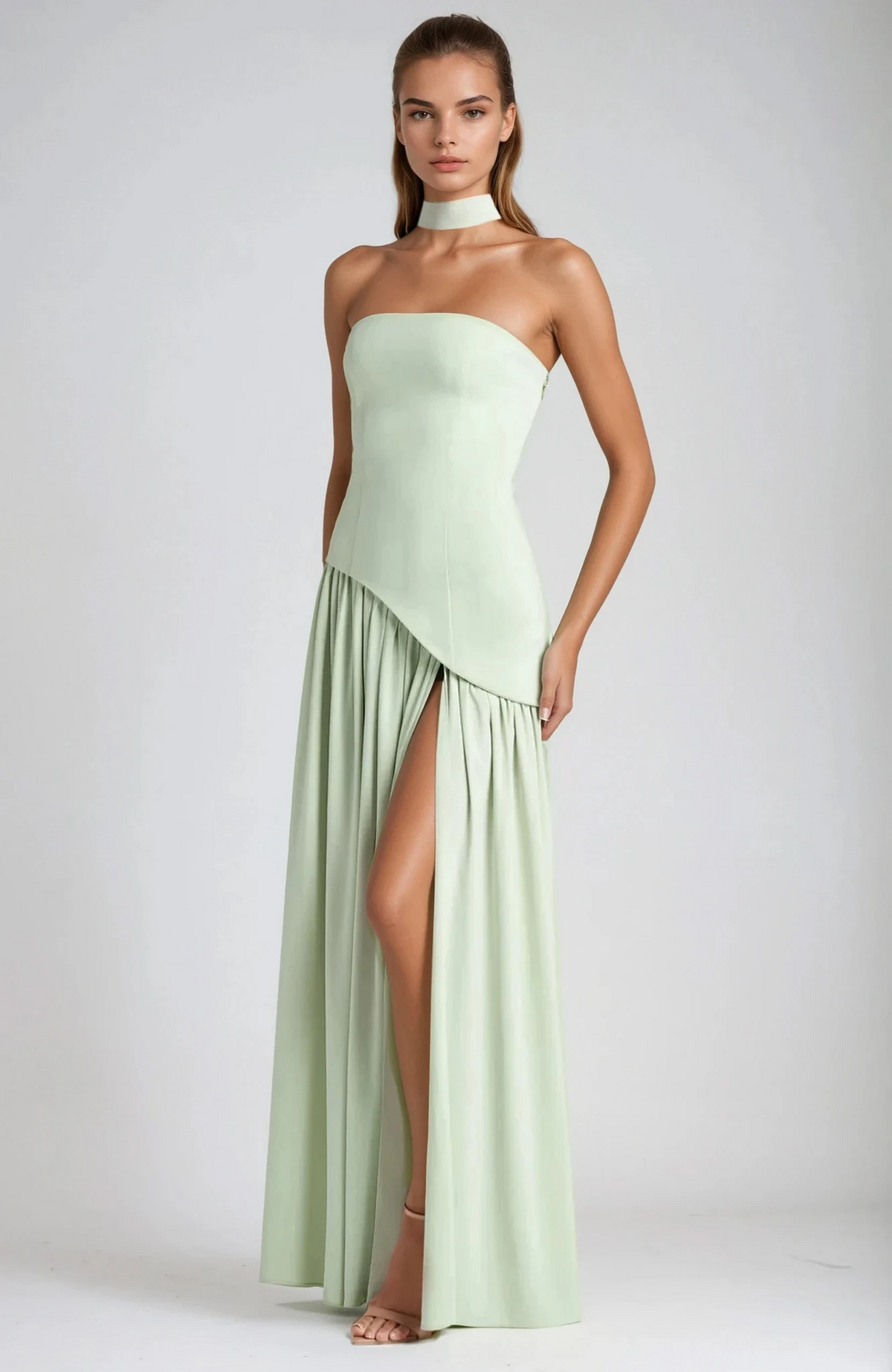 DELAMONT| Robe Élégante Claire