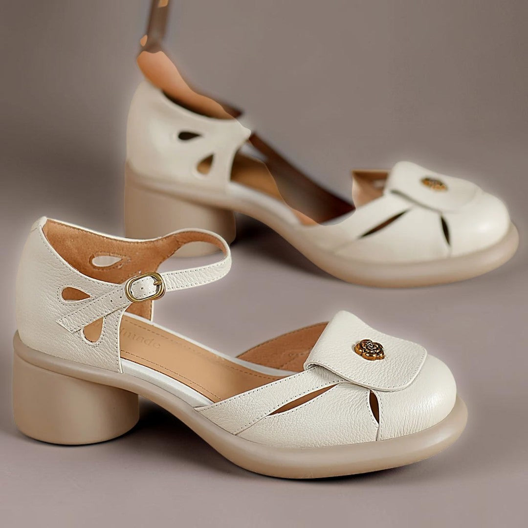 DELAMONT| Sandales Plateforme à Bride Claire