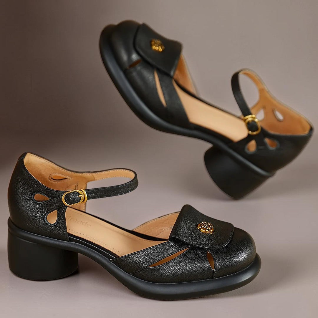 DELAMONT| Sandales Plateforme à Bride Claire